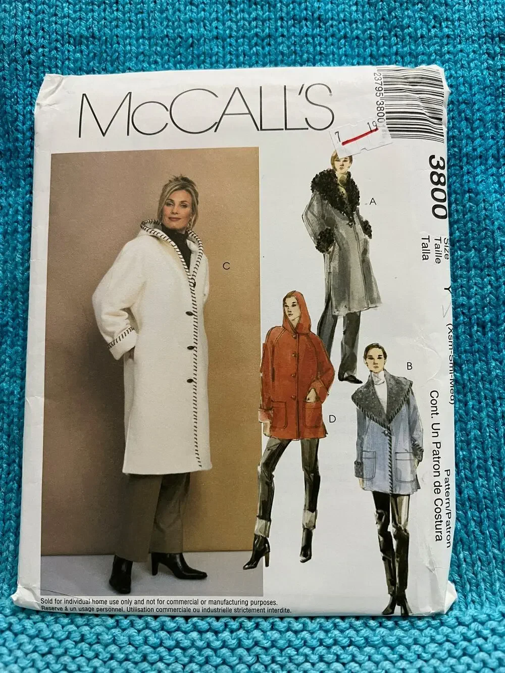 McCalls 3949 sewing pattern girls Dress Pinafore puff sleeves size 3 4 5 6